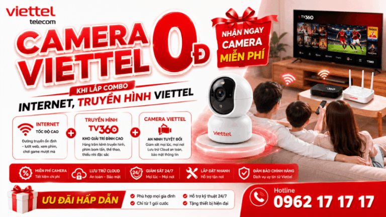 Camera Viettel 0Đ