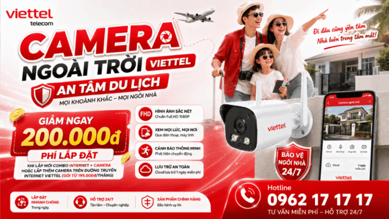 Camera Ngoài Trời Viettel