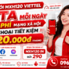 Gói MXH120 Viettel – Data Mỗi Ngày, Miễn Phí Mạng Xã Hội, Gọi Thoại Tiết Kiệm Chỉ 120.000đ/Tháng