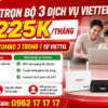 Trọn Bộ 3 Dịch Vụ Viettel Chỉ Từ 225K/Tháng: Internet, Truyền Hình Và Camera Cloud