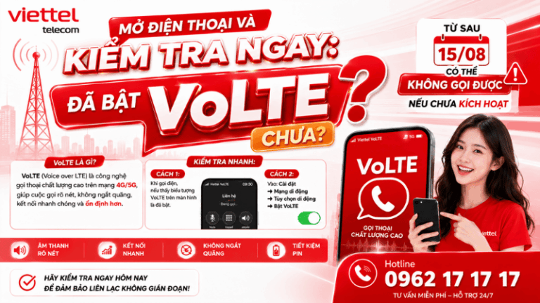 Điện Thoại Đã Bật VoLTE Chưa?