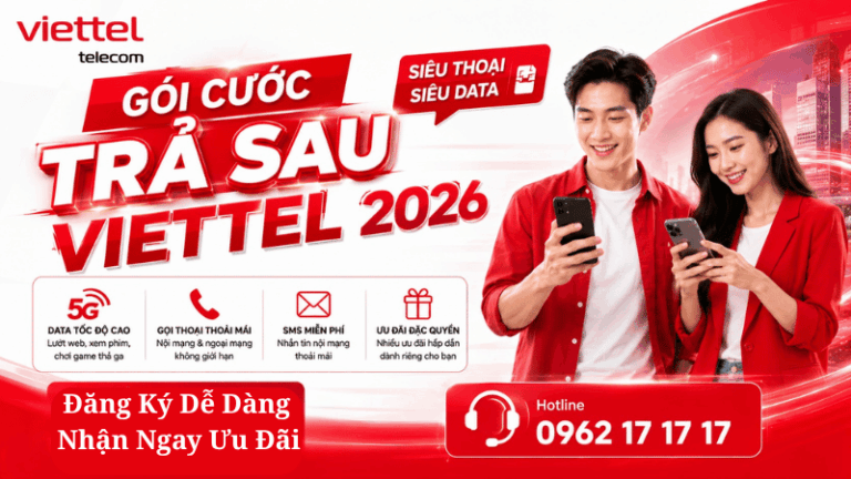 Gói Cước Trả Sau Viettel 2026