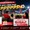 Gói GIGA2 Viettel 1000Mbps - WiFi Mạnh Chuẩn " Khán Đài Vip " Cho Cả Nhà