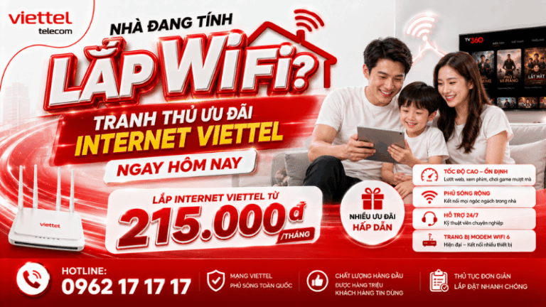 Nhà Đang Tính Lắp WiFi