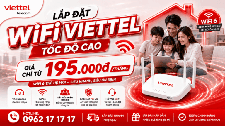 Lắp Đặt WiFi Viettel