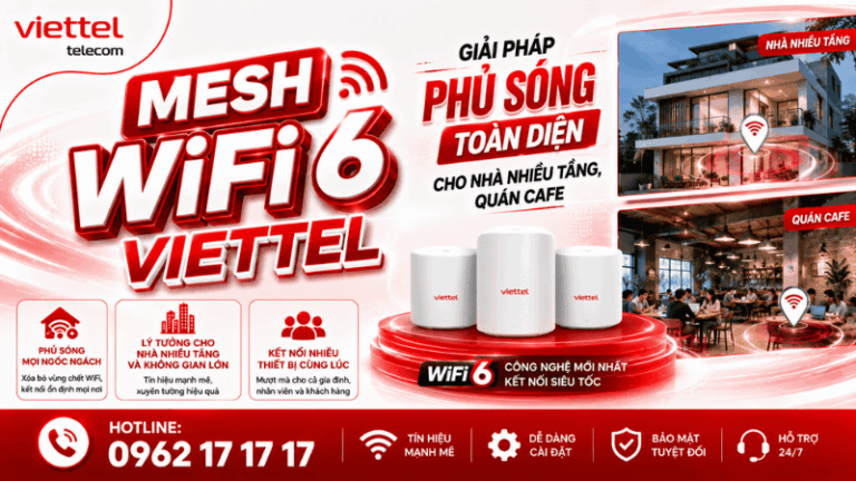Mesh WiFi 6 Viettel