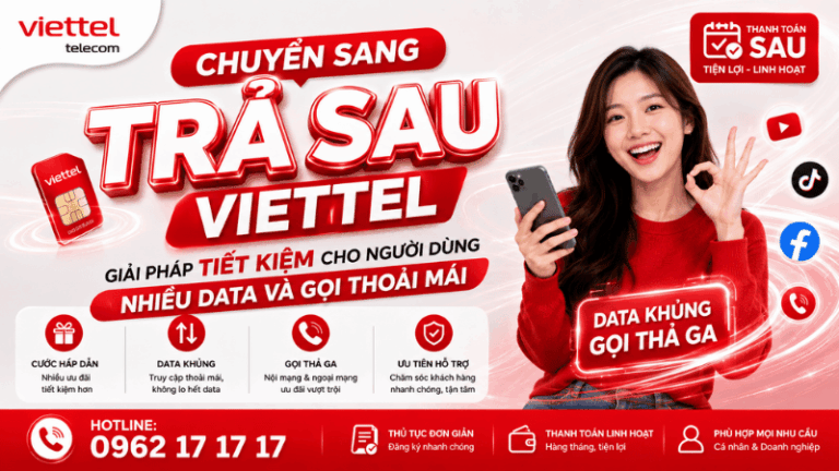 Chuyển Sang Trả Sau Viettel