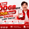 Sim Viettel 500GB/Tháng - 17GB/Ngày, Data Khủng Lướt Thả Ga