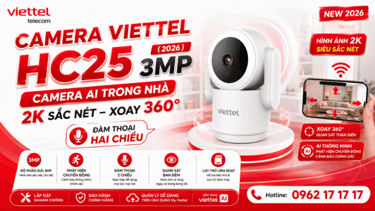 Camera Viettel HC25 3MP (2026)