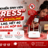 Thứ Khiến Sinh Viên "Stress" Hơn Cả Deadline: Mạng Lag, Hết 4G Đúng Lúc Nộp Bài