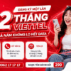 Gói 5G 12 Tháng Viettel - Đăng Ký Một Lần, Dùng Cả Năm Không Lo Hết Data