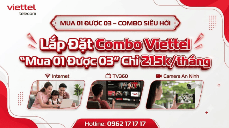 Lắp Đặt Combo Viettel